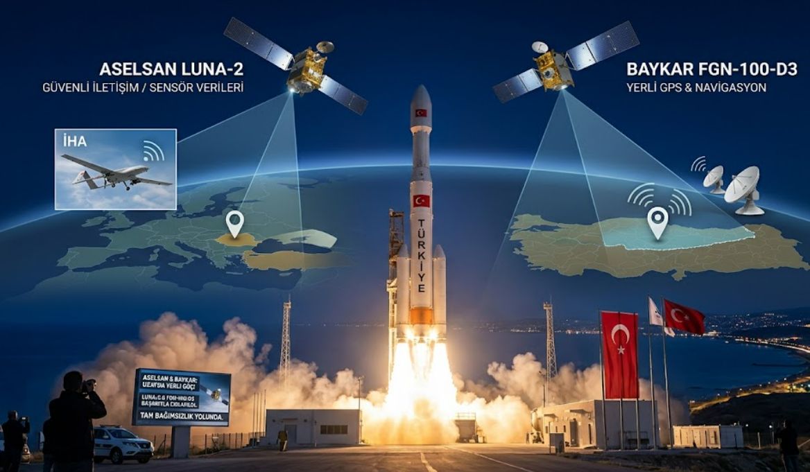 Türkiye’nin Uzay Hamlesi: LUNA-2 ve FGN-100-D3 Yörüngede!