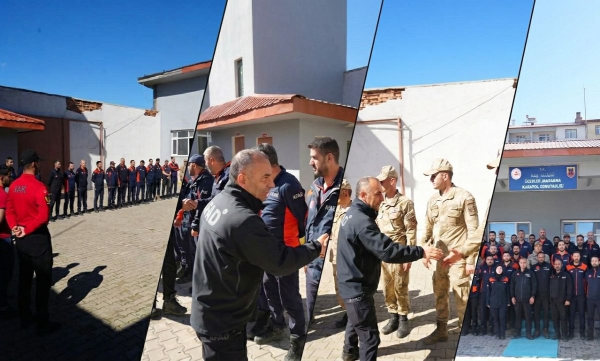 Muş AFAD Müdürü Daştemir'den Bayramda Arama-Kurtarma Ekiplerine Ziyaret