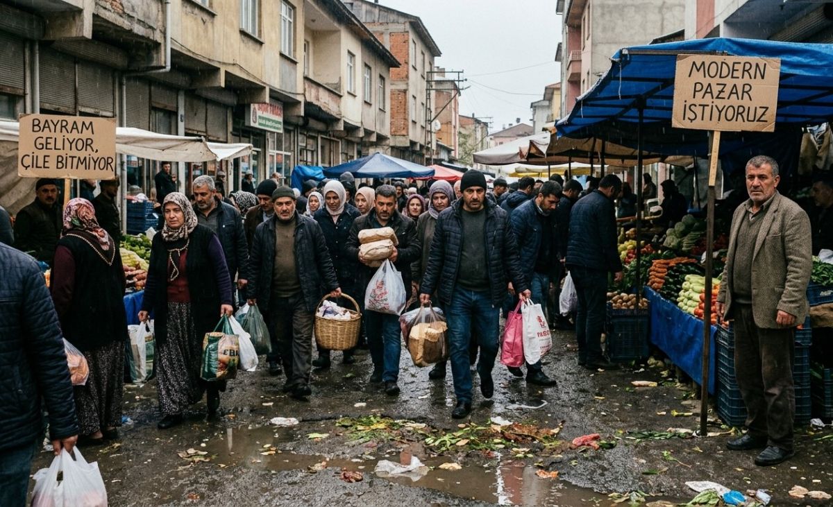 Muş’un Kanayan Yarası: Pazar Yeri Sorunu Bayramlarda Katlanıyor